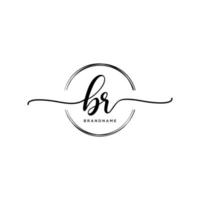 Initiale bs feminin Logo Sammlungen Vorlage. Handschrift Logo von Initiale Unterschrift, Hochzeit, Mode, Schmuck, Boutique, Blumen- und botanisch mit kreativ Vorlage zum irgendein Unternehmen oder Geschäft. vektor