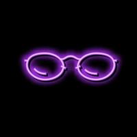 glas glasögon optisk Färg ikon vektor illustration
