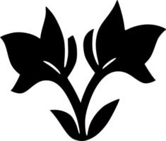 Vektor Illustration von Blume Symbol gestalten