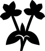 Vektor Illustration von Blume Symbol gestalten