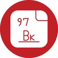 Berkelium Vektor Symbol