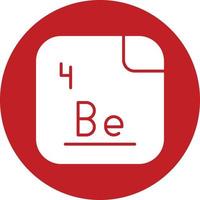 beryllium vektor ikon