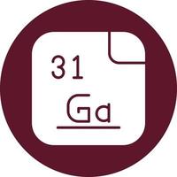 Gallium Vektor Symbol