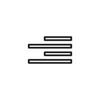 signal ikon med översikt stil vektor