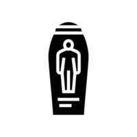 Körper Sahne kosmetisch Glyphe Symbol Vektor Illustration