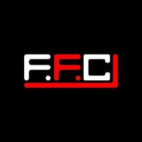 ffc Brief Logo kreativ Design mit Vektor Grafik, ffc einfach und modern Logo.