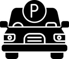 Parkplatz-Vektor-Symbol vektor