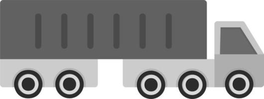 halb LKW Vektor Symbol