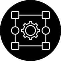 Workflow-Vektor-Symbol vektor