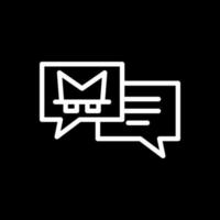 Chat-Spyware-Vektor-Icon-Design vektor