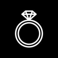 diamant ringa vektor ikon design