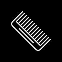 Haarbürsten-Vektor-Icon-Design vektor