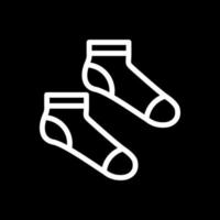 Socken-Vektor-Icon-Design vektor