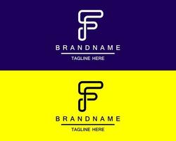 Initial f modernes Monogramm und elegantes Logo-Design. professionelle Briefe Vektor Icon Logo Linienstil.