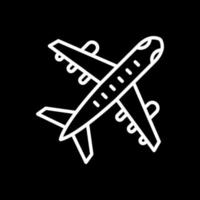 Flugzeug-Vektor-Icon-Design vektor