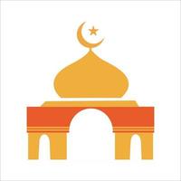 fri vektor ikoner uppsättning ramadan islamic festlig