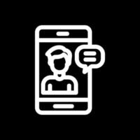 Smartphone-Meeting-Vektor-Icon-Design vektor