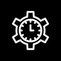 tid förvaltning vektor ikon design