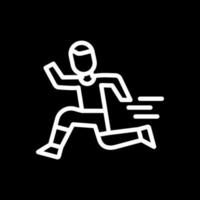 Leichtathletik-Vektor-Icon-Design vektor