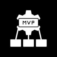 mvp-Vektor-Icon-Design vektor