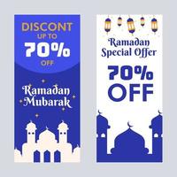 kostenlos Vektor Illustration Banner Ramadan kareem