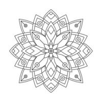 Mandala Ornament Vektor Illustration