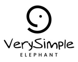 Brief G Monogramm Elefant Kopf Logo Design. vektor