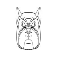 hund symbol illustration design vektor