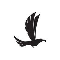 Adler schwarz Symbol Illustration Design vektor
