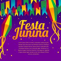 Festa Junina Gruß Vektor