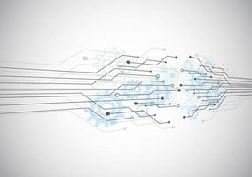 abstrakt bakgrund med teknik kretskort konsistens. elektronisk moderkortillustration. kommunikation och teknik koncept. vektor illustration
