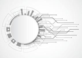 abstrakt bakgrund med teknik kretskort konsistens. elektronisk moderkortillustration. kommunikation och teknik koncept. vektor illustration