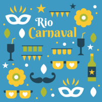 Rio-Karneval-Vektor vektor