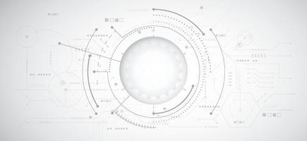 abstrakter 3d Designhintergrund mit Technologiepunkt- und Leitungsplatinenbeschaffenheit. modernes technisches, futuristisches, wissenschaftliches Kommunikationskonzept. Vektorillustration vektor