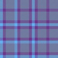 nahtlos prüfen Schottenstoff. Stoff Plaid Vektor. Muster Textil- Hintergrund Textur. vektor