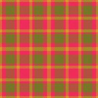 prüfen Plaid Muster. Tartan Textur nahtlos. Stoff Textil- Hintergrund Vektor. vektor