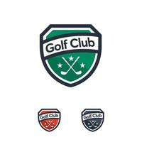 große Golf Logo Designs Abzeichen Vektor, Golf Sport Logo Abzeichen vektor