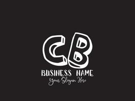 einzigartig cb c b Logo Symbol, kreativ cb Brief Logo vektor