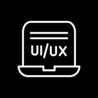 ui ux Designer-Vektor-Icon-Design vektor