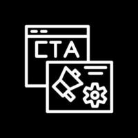 cta-Vektor-Icon-Design vektor