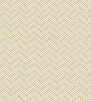 sömlös mönster av svartvit guld geometrisk linje med beige bakgrund vektor