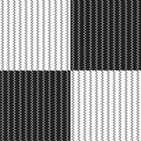 sömlös geometrisk mönster med svart och vit bakgrund vektor