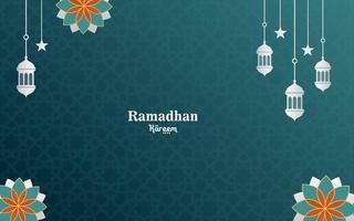 Vektor islamisch Ramadan kareem Hintergrund
