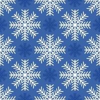 Winter Hintergrund. abstrakt Schneeflocke nahtlos Muster. vektor