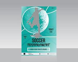 Design von Sport-Flyer-Vorlagen vektor