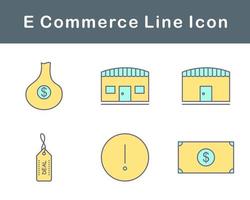 E-Commerce-Vektor-Icon-Set vektor