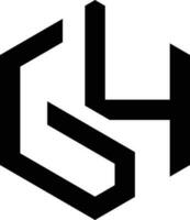 gh Symbol und Logo vektor