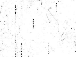 grunge bakgrund vektor illustration. svart och vit rörig textur med repor och prickar. bedrövad täcka över effekt för retro design. abstrakt smutsig yta med tömma Plats. eps10.