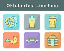 Oktoberfest Vektor Symbol einstellen