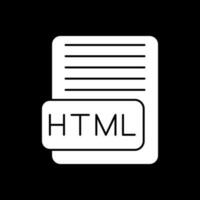 HTML-Vektor-Icon-Design vektor